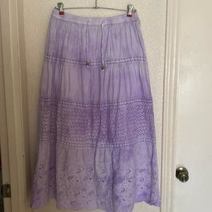 Nation AK Outfits Purple Skirt Woman's Size L